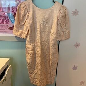 Vintage gorgeous light pink dress